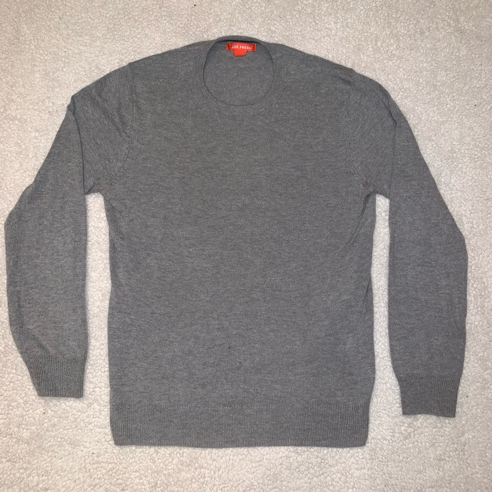Moving sale! Men’s Joe Fresh Gray Sweater